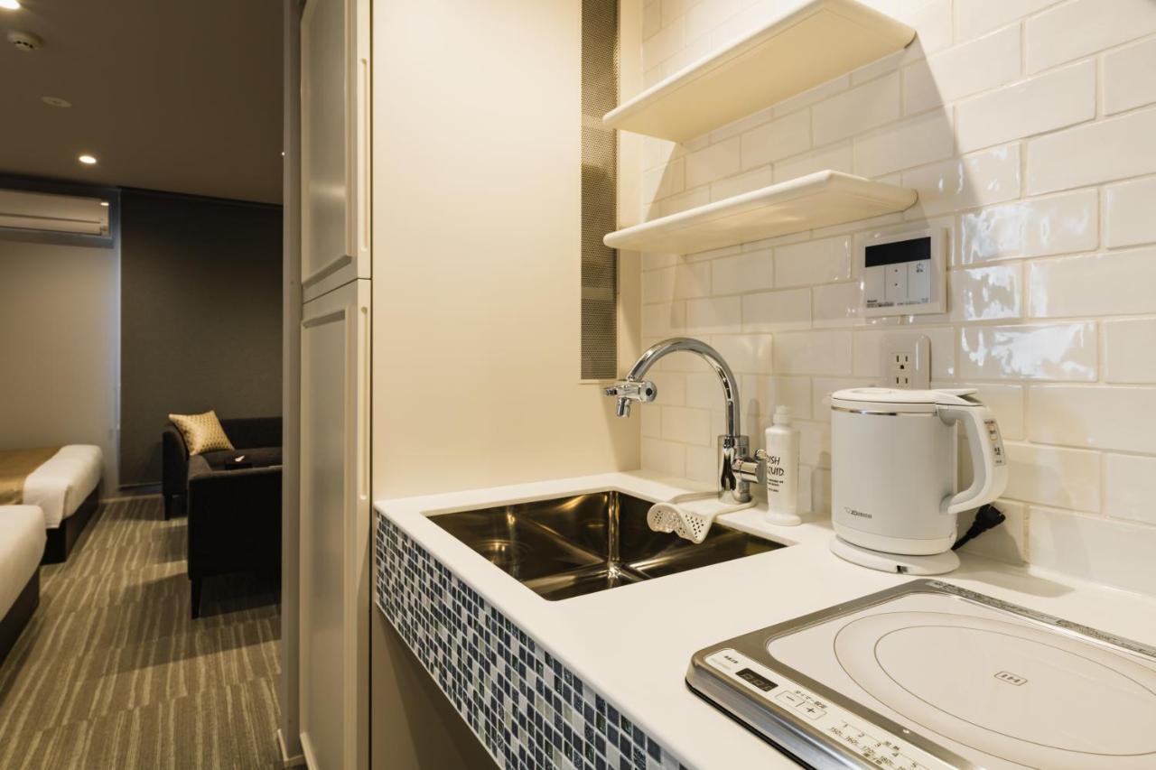 GRAND BASE Yakuin Odori Apart otel Fukuoka  Dış mekan fotoğraf