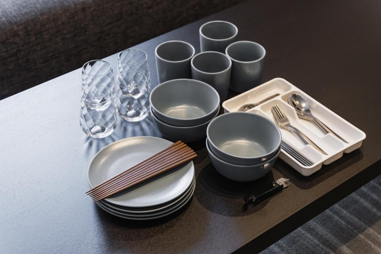 GRAND BASE Yakuin Odori Apart otel Fukuoka  Dış mekan fotoğraf